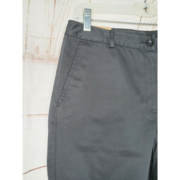 L.L. Bean Women’s Favorite Fit Bayside Twill Pants – Black, 100% Cotton, Size 10 - Picture 4 of 12